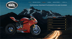 Desktop Screenshot of allyearbiker.co.uk